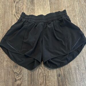 lululemon athletica Black Women's Running Shorts
